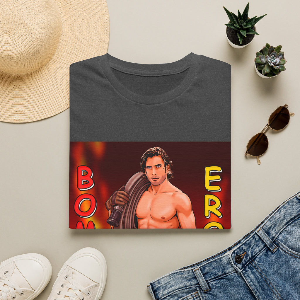 Bombero Eros Graphic T-Shirt — Sexy Firefighter Shirt