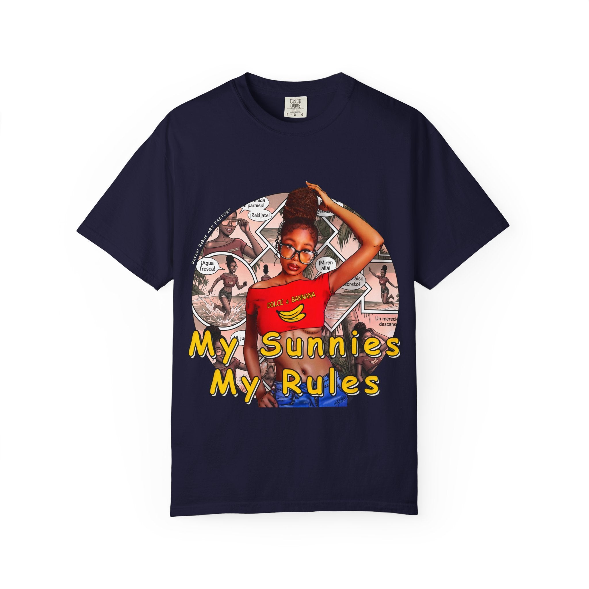 T-Shirt — "My Sunnies My Rules" Graphic Tee