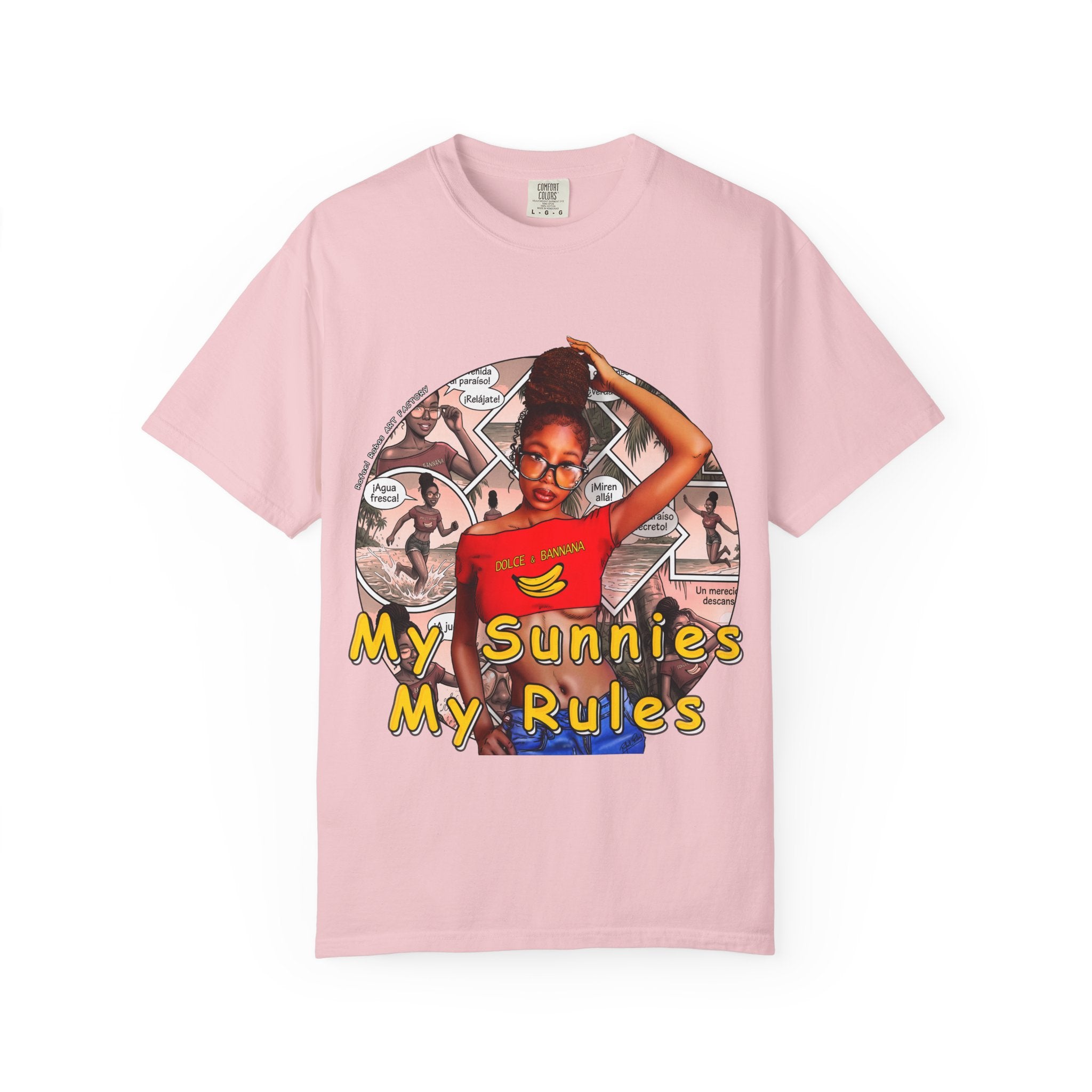 T-Shirt — "My Sunnies My Rules" Graphic Tee