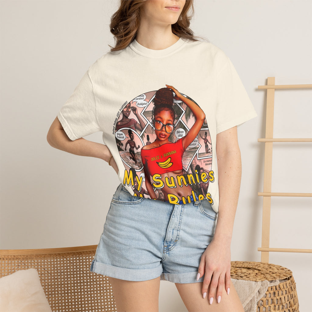 T-Shirt — "My Sunnies My Rules" Graphic Tee