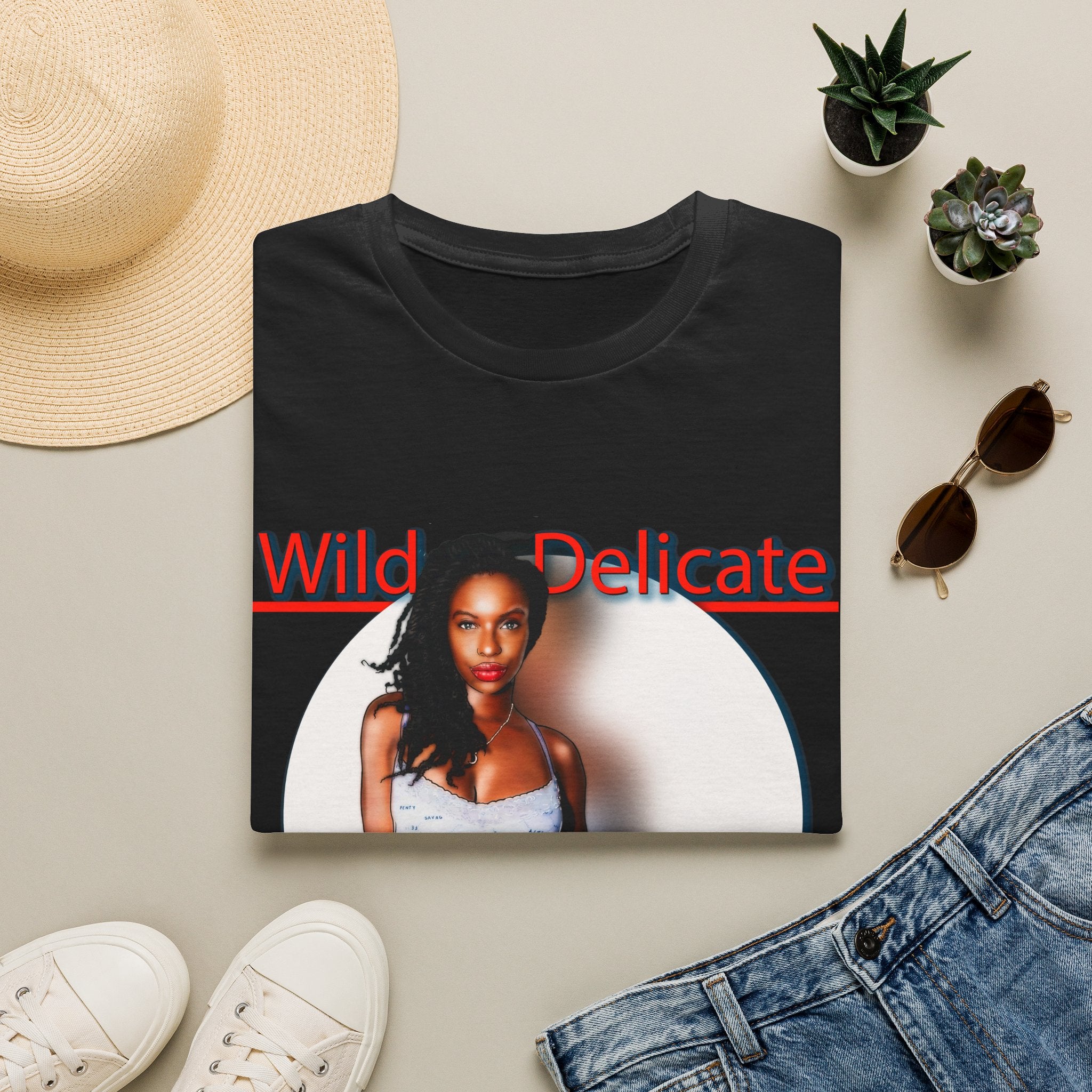 Wild & Delicate Graphic T-Shirt — Retro Photo Tee