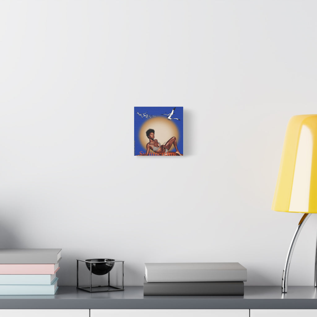 Summertime Beach Art Canvas