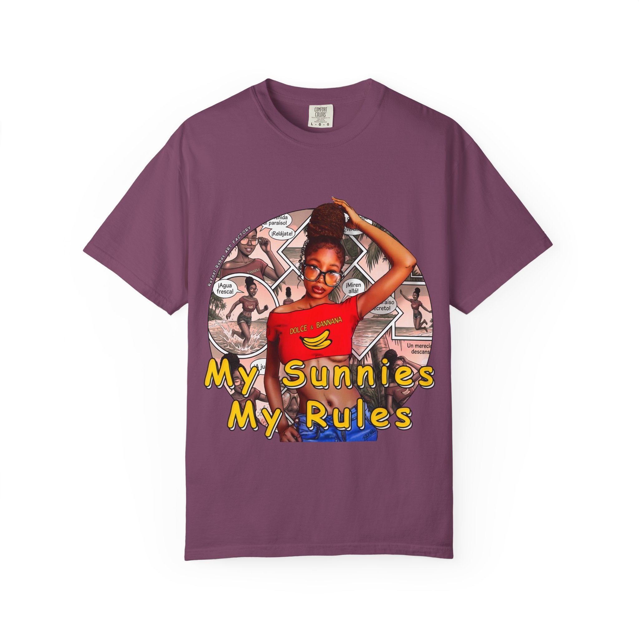 T-Shirt — "My Sunnies My Rules" Graphic Tee