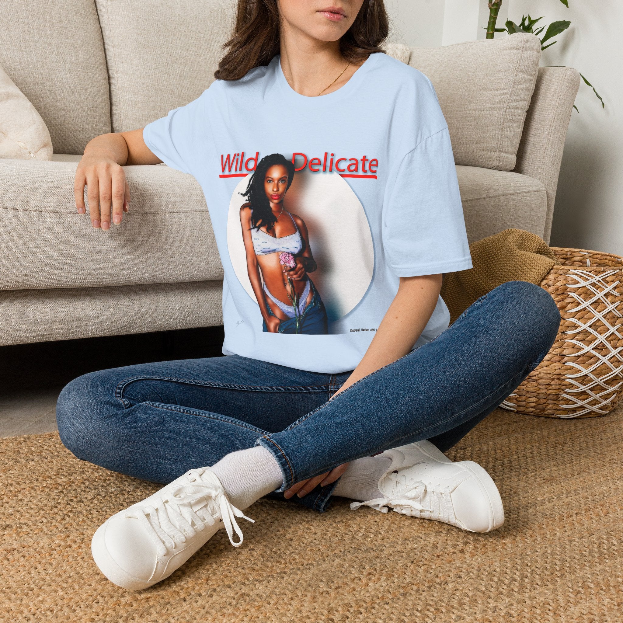 Wild & Delicate Graphic T-Shirt — Retro Photo Tee