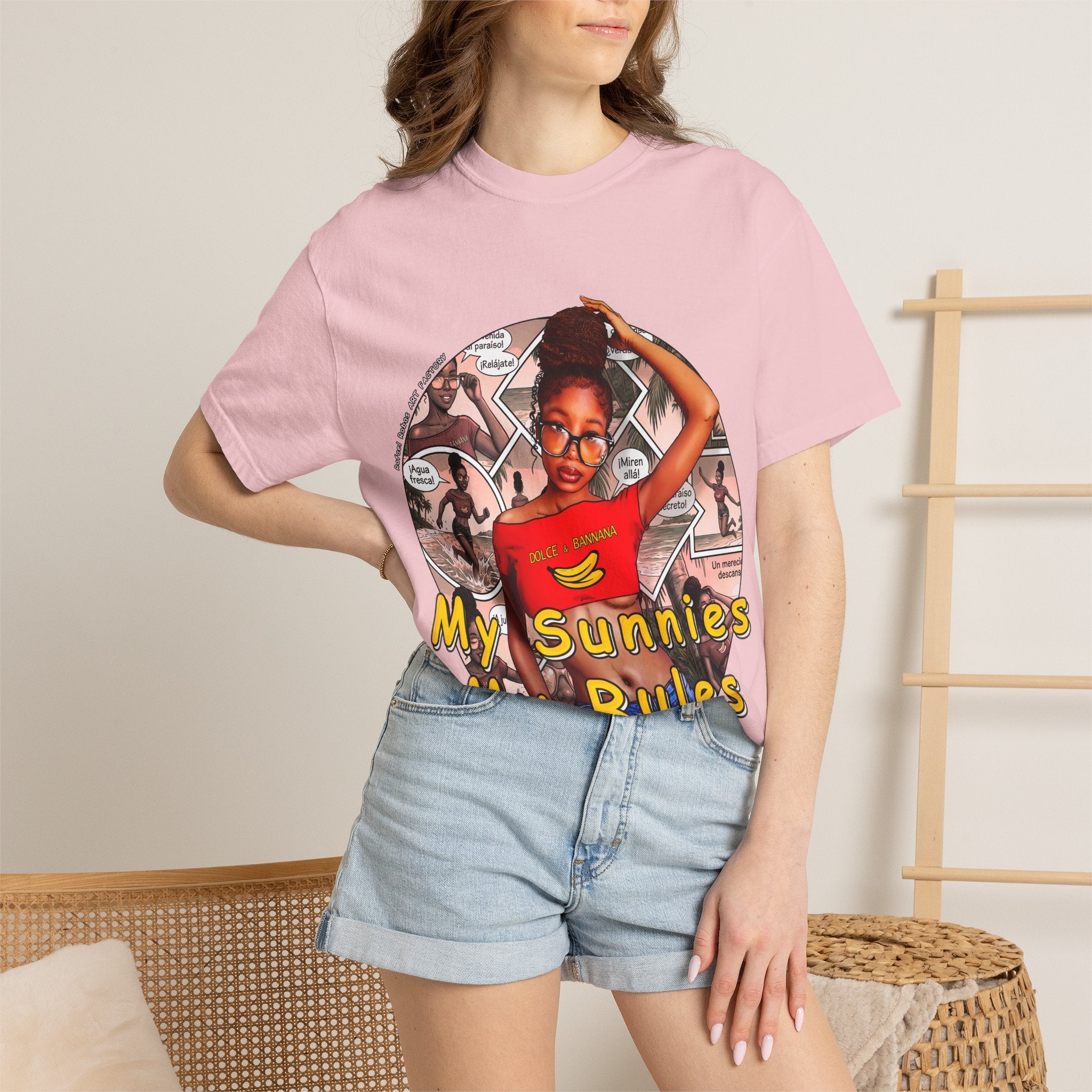 T-Shirt — "My Sunnies My Rules" Graphic Tee
