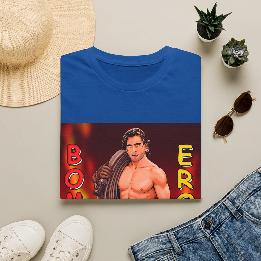 Bombero Eros Graphic T-Shirt — Sexy Firefighter Shirt
