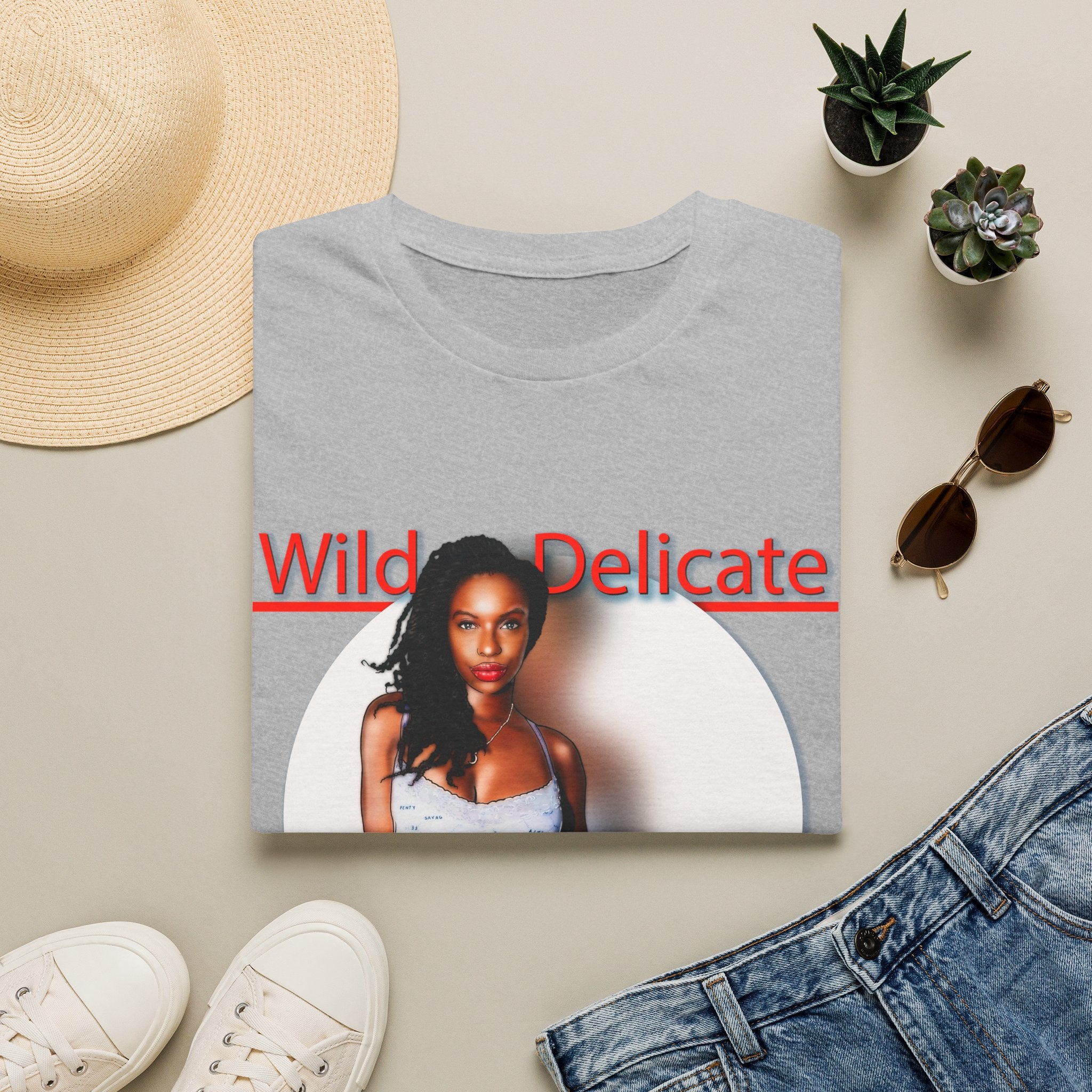 Wild & Delicate Graphic T-Shirt — Retro Photo Tee