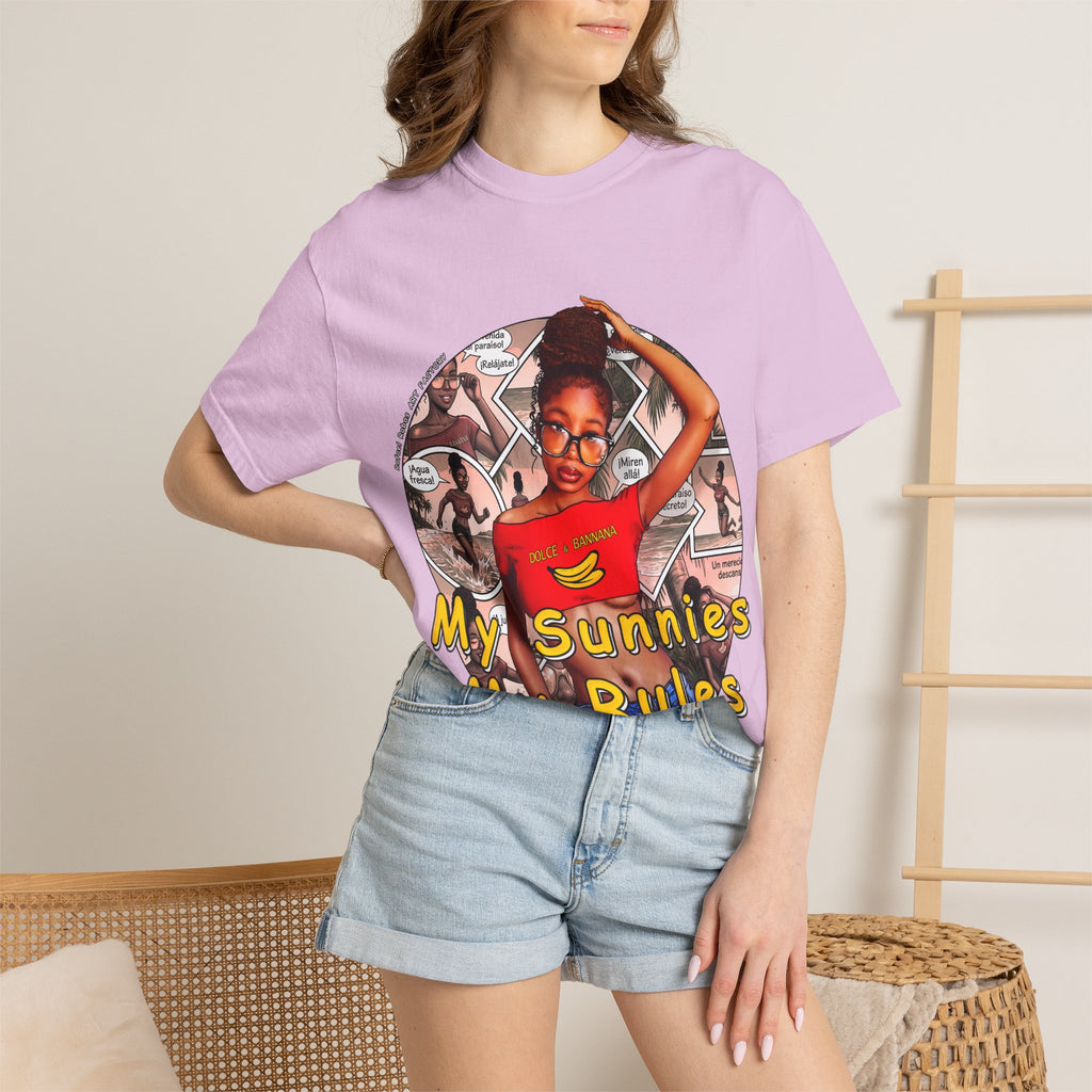 T-Shirt — "My Sunnies My Rules" Graphic Tee