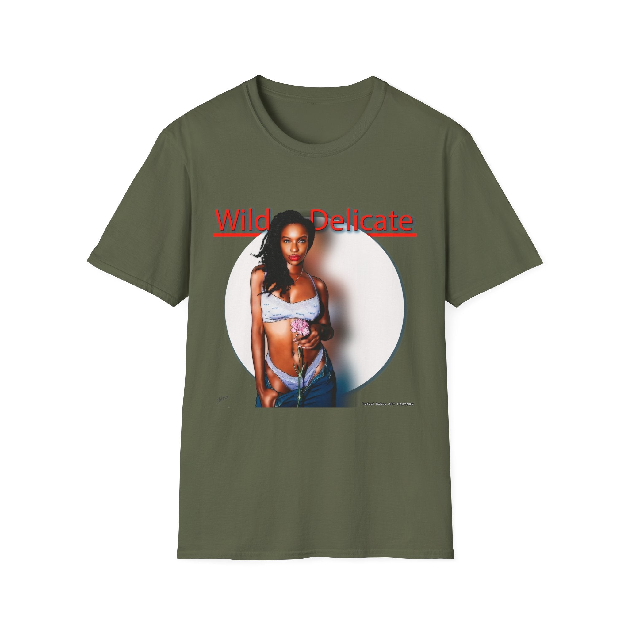 Wild & Delicate Graphic T-Shirt — Retro Photo Tee