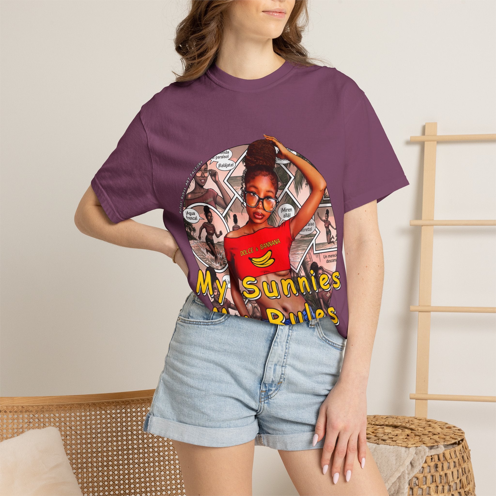 T-Shirt — "My Sunnies My Rules" Graphic Tee