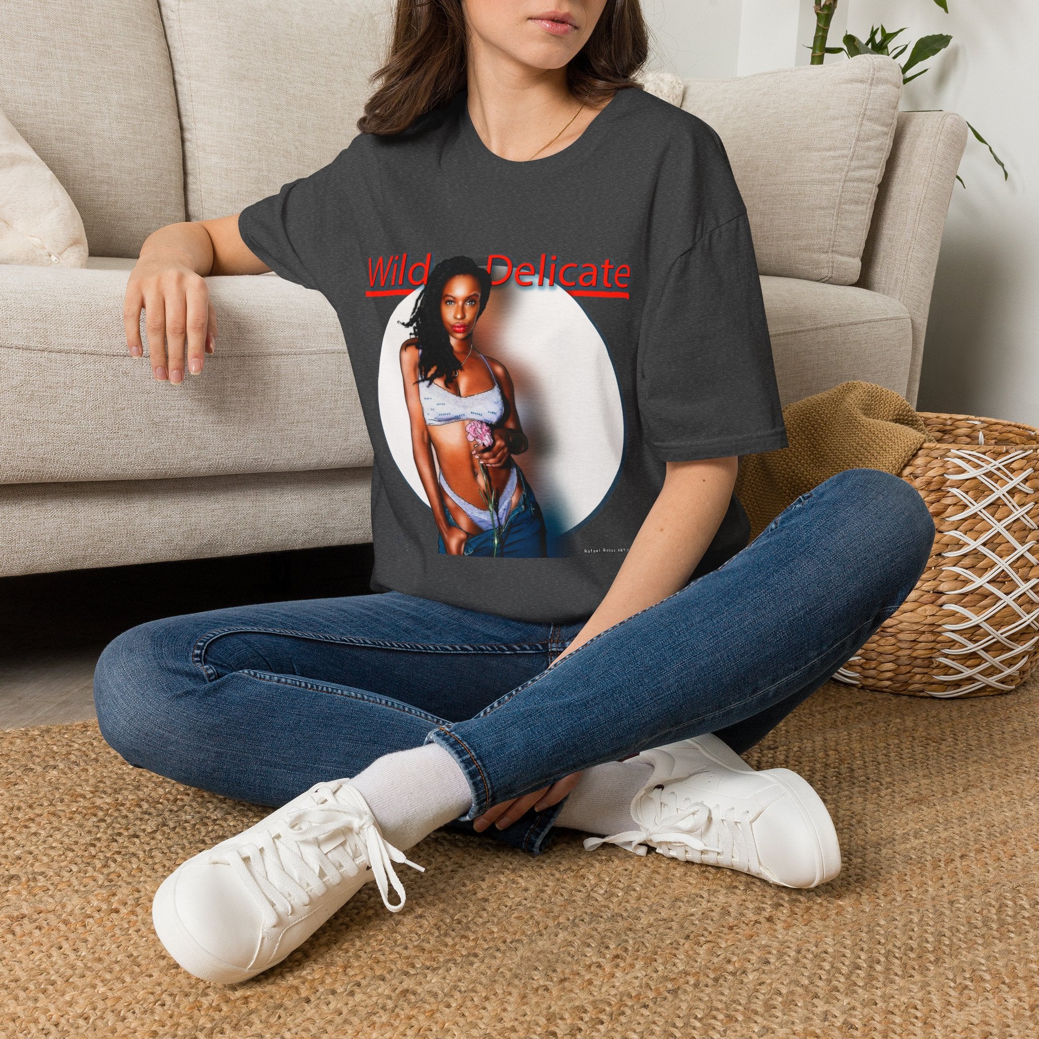 Wild & Delicate Graphic T-Shirt — Retro Photo Tee