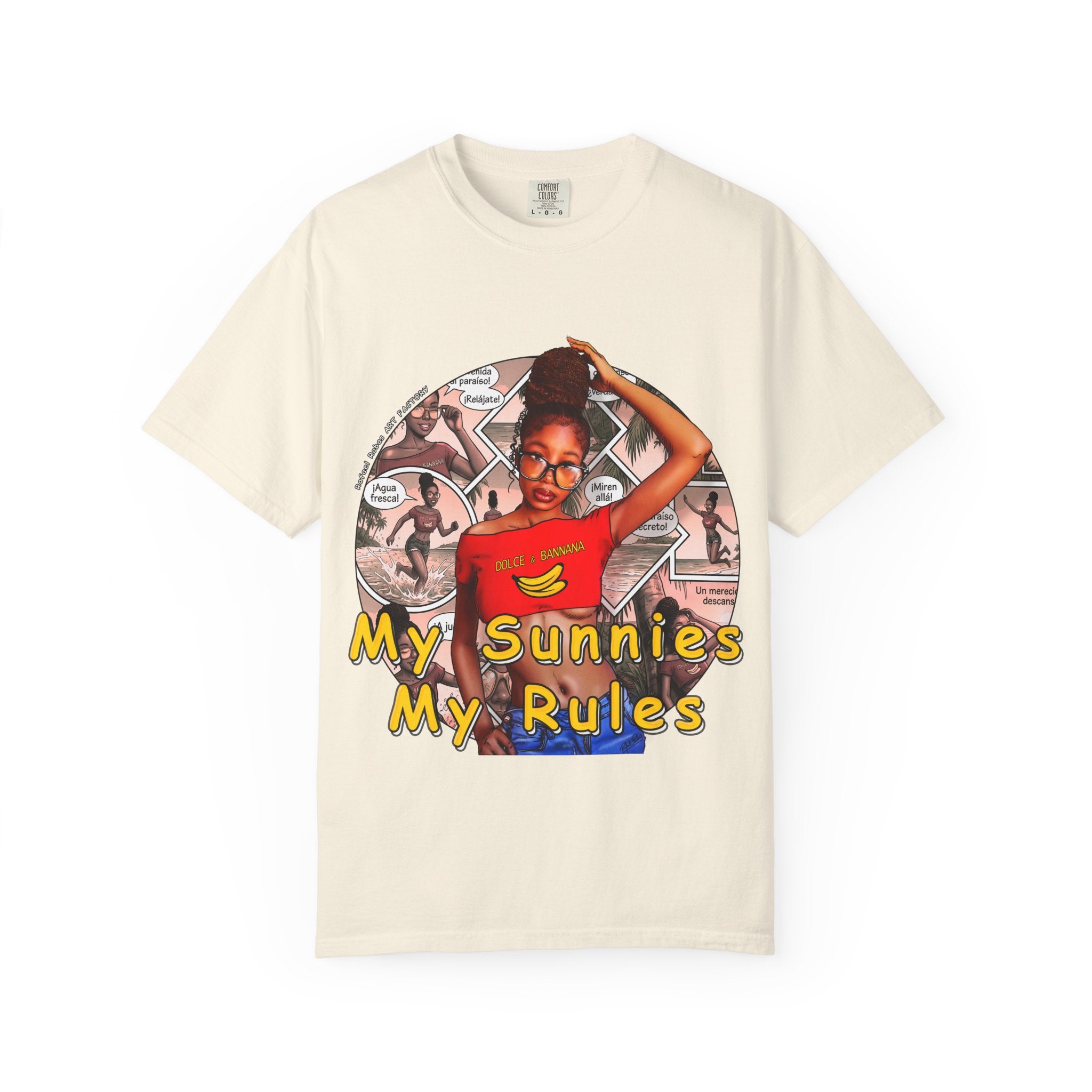 T-Shirt — "My Sunnies My Rules" Graphic Tee