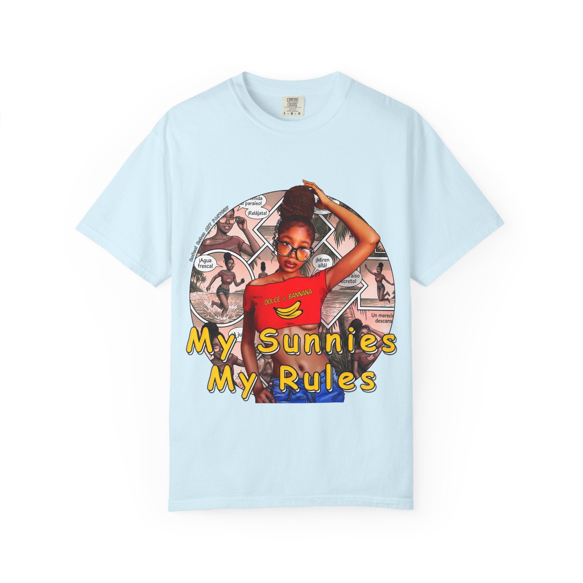 T-Shirt — "My Sunnies My Rules" Graphic Tee