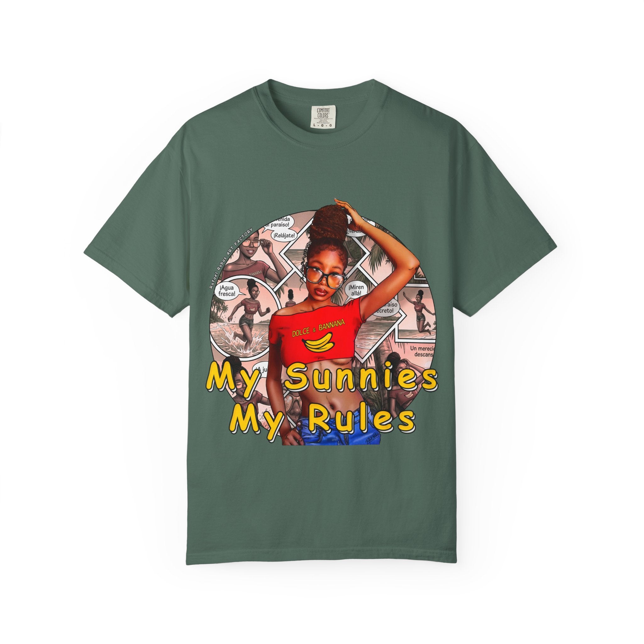 T-Shirt — "My Sunnies My Rules" Graphic Tee