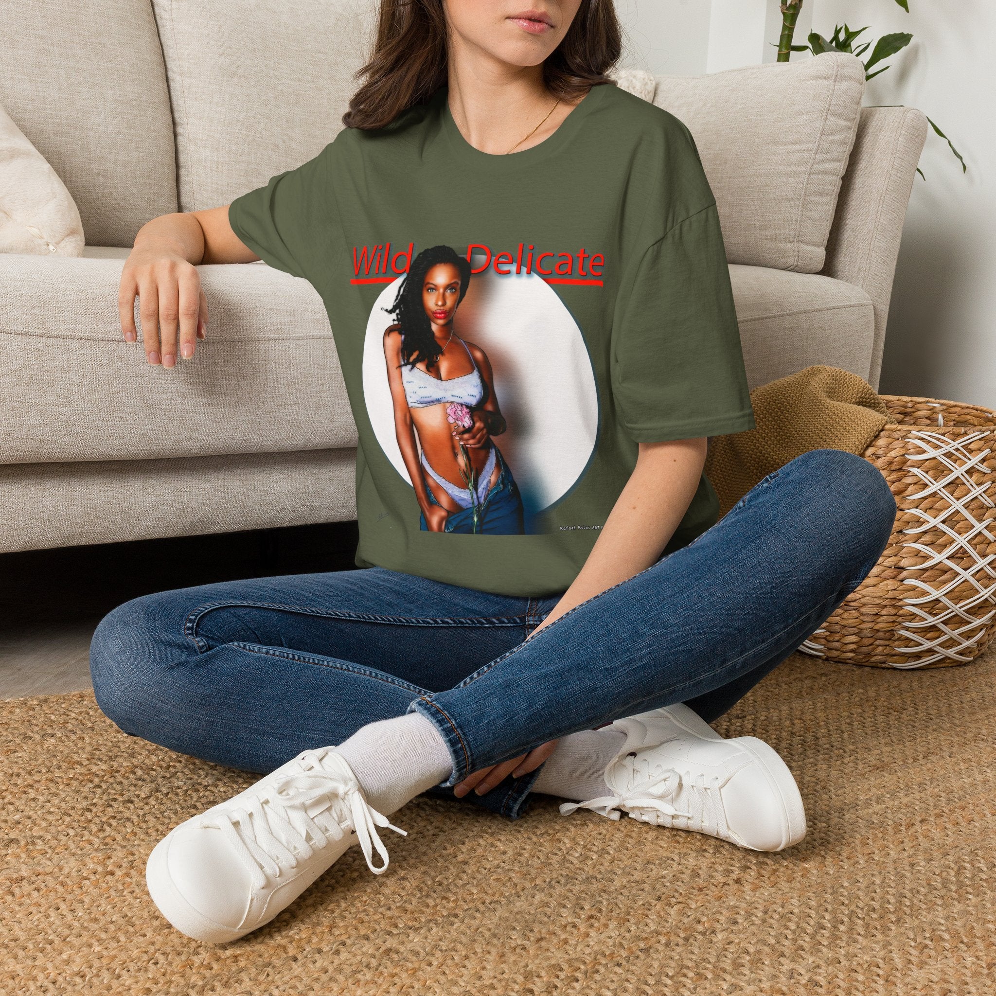Wild & Delicate Graphic T-Shirt — Retro Photo Tee