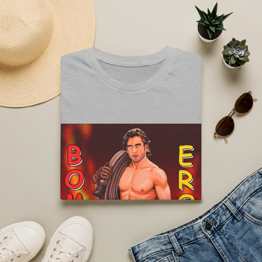 Bombero Eros Graphic T-Shirt — Sexy Firefighter Shirt