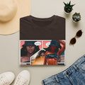 Graphic Swim Babe T-Shirt — "Chasing the Sun" Comic Panel Tee