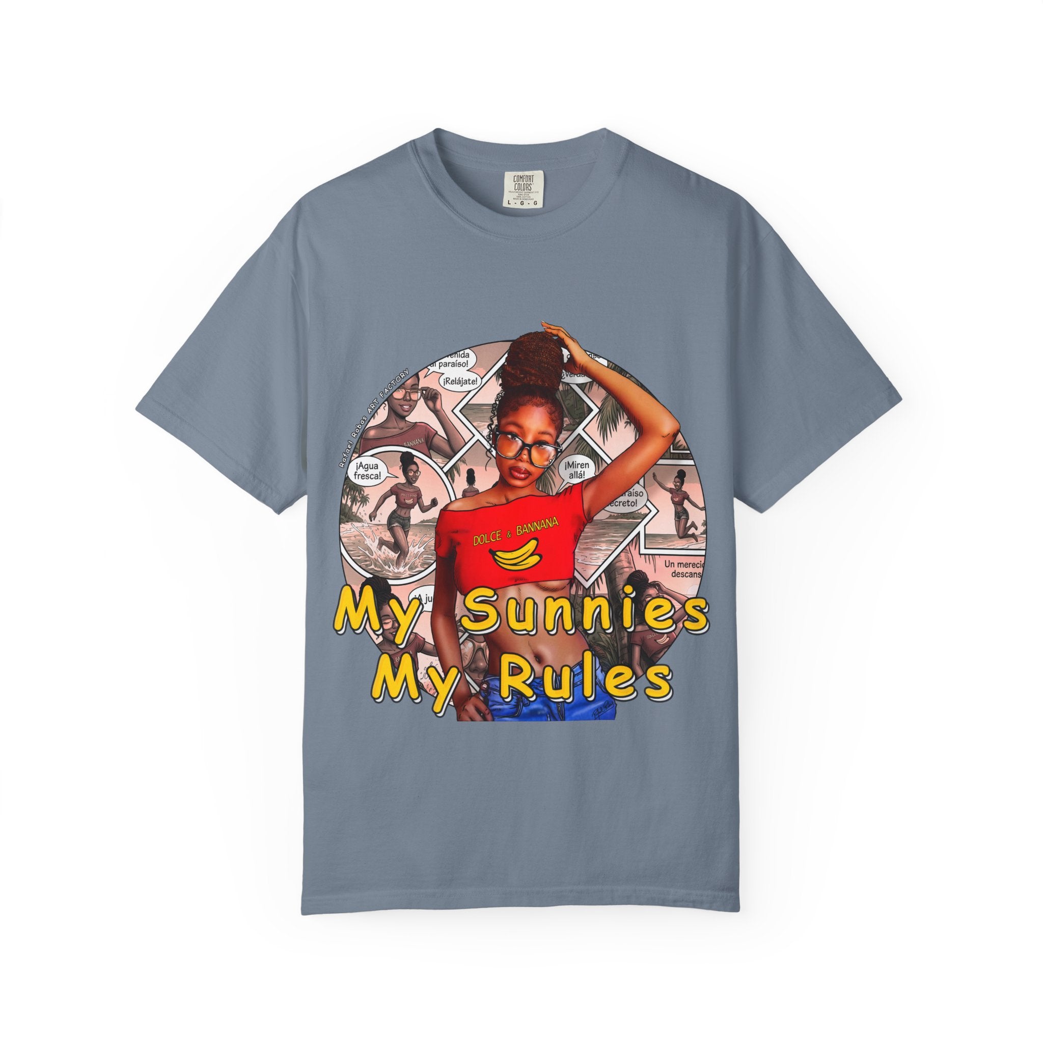 T-Shirt — "My Sunnies My Rules" Graphic Tee