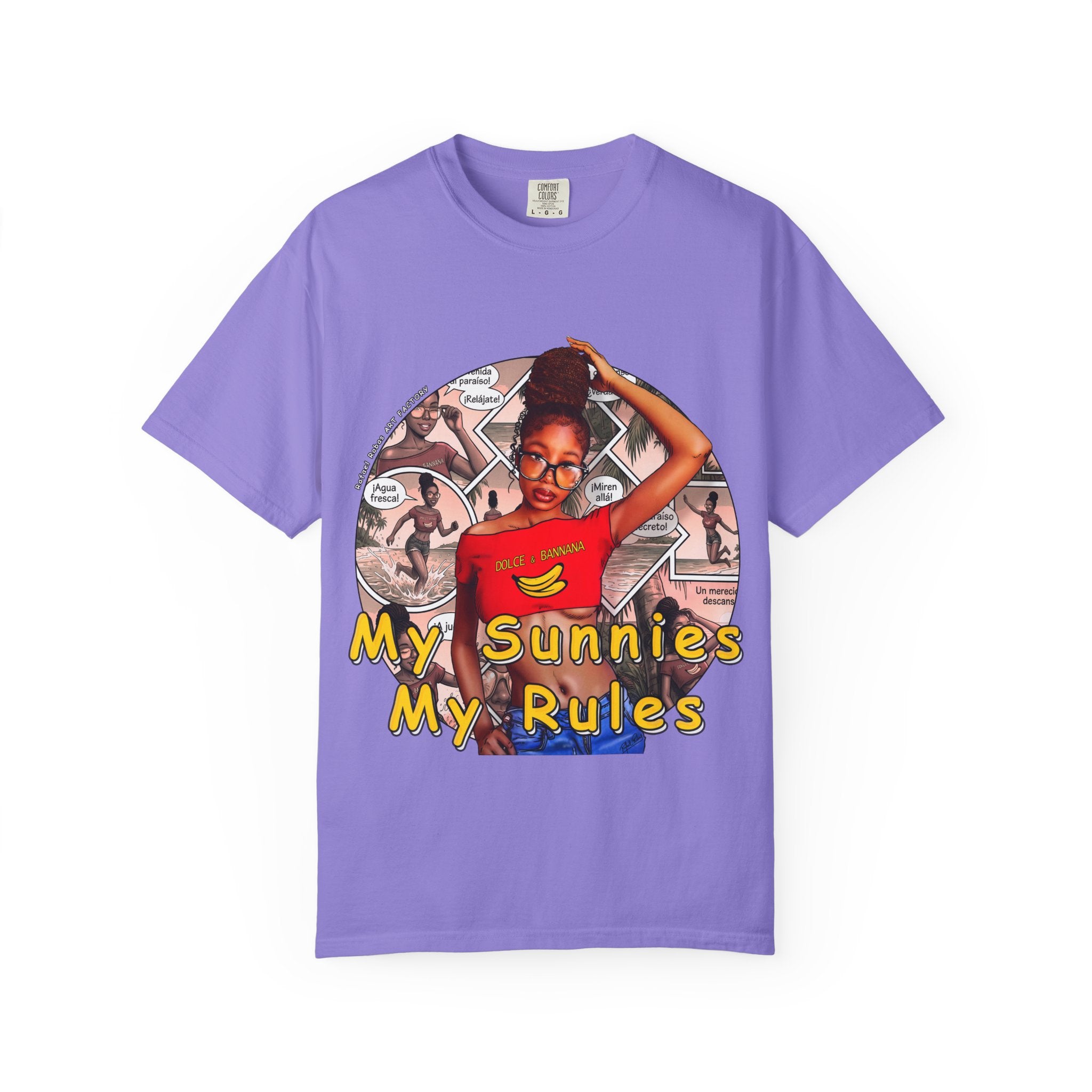 T-Shirt — "My Sunnies My Rules" Graphic Tee