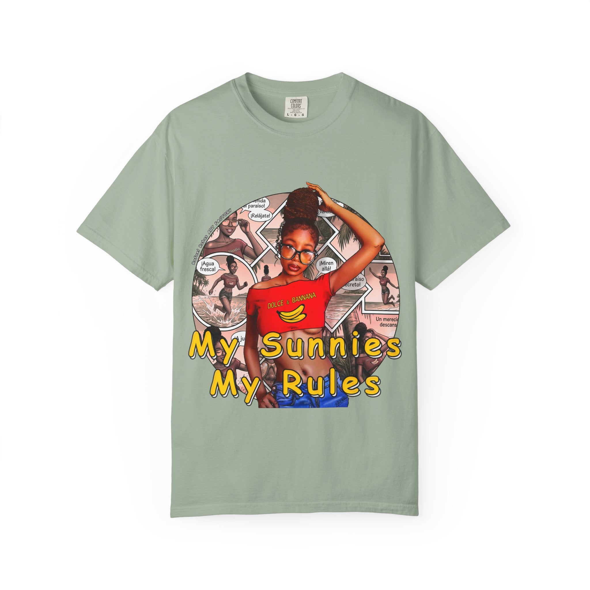 T-Shirt — "My Sunnies My Rules" Graphic Tee