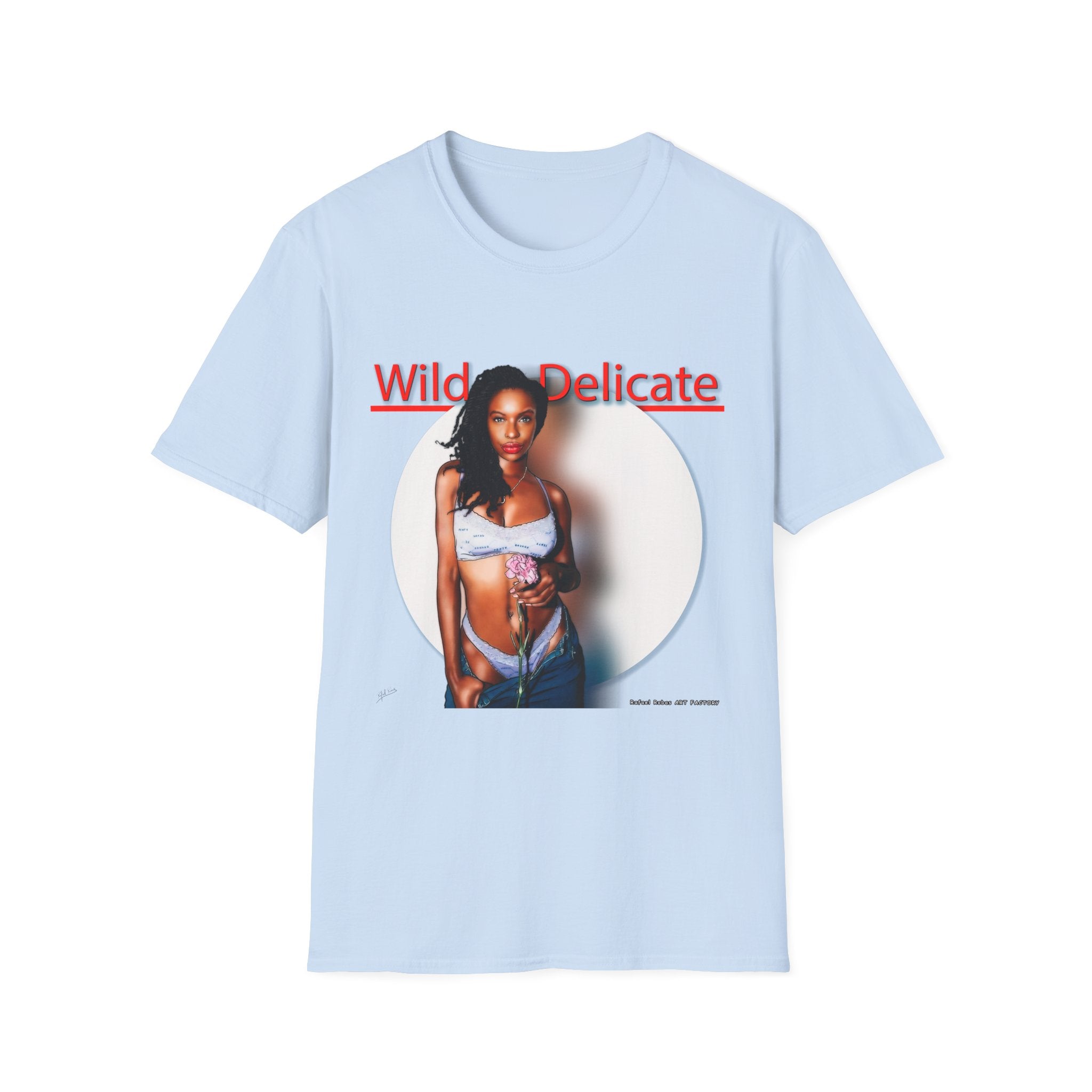 Wild & Delicate Graphic T-Shirt — Retro Photo Tee
