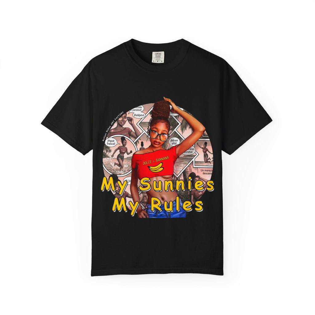 T-Shirt — "My Sunnies My Rules" Graphic Tee