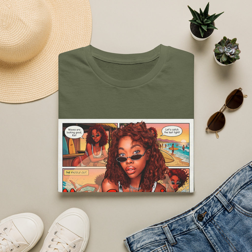 Graphic T-Shirt — "My Sunnies My Rules" Retro Comic Beach Vibe