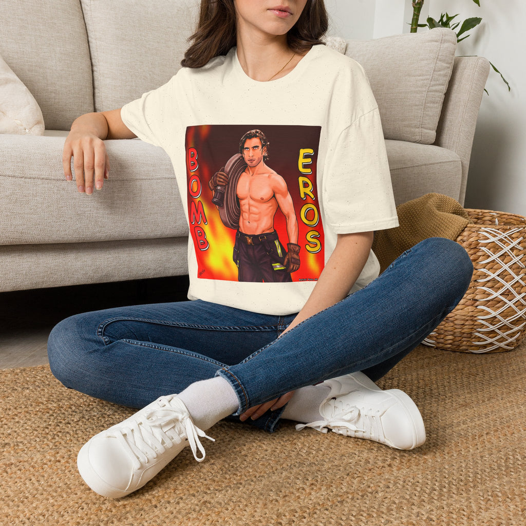 Bombero Eros Graphic T-Shirt — Sexy Firefighter Shirt