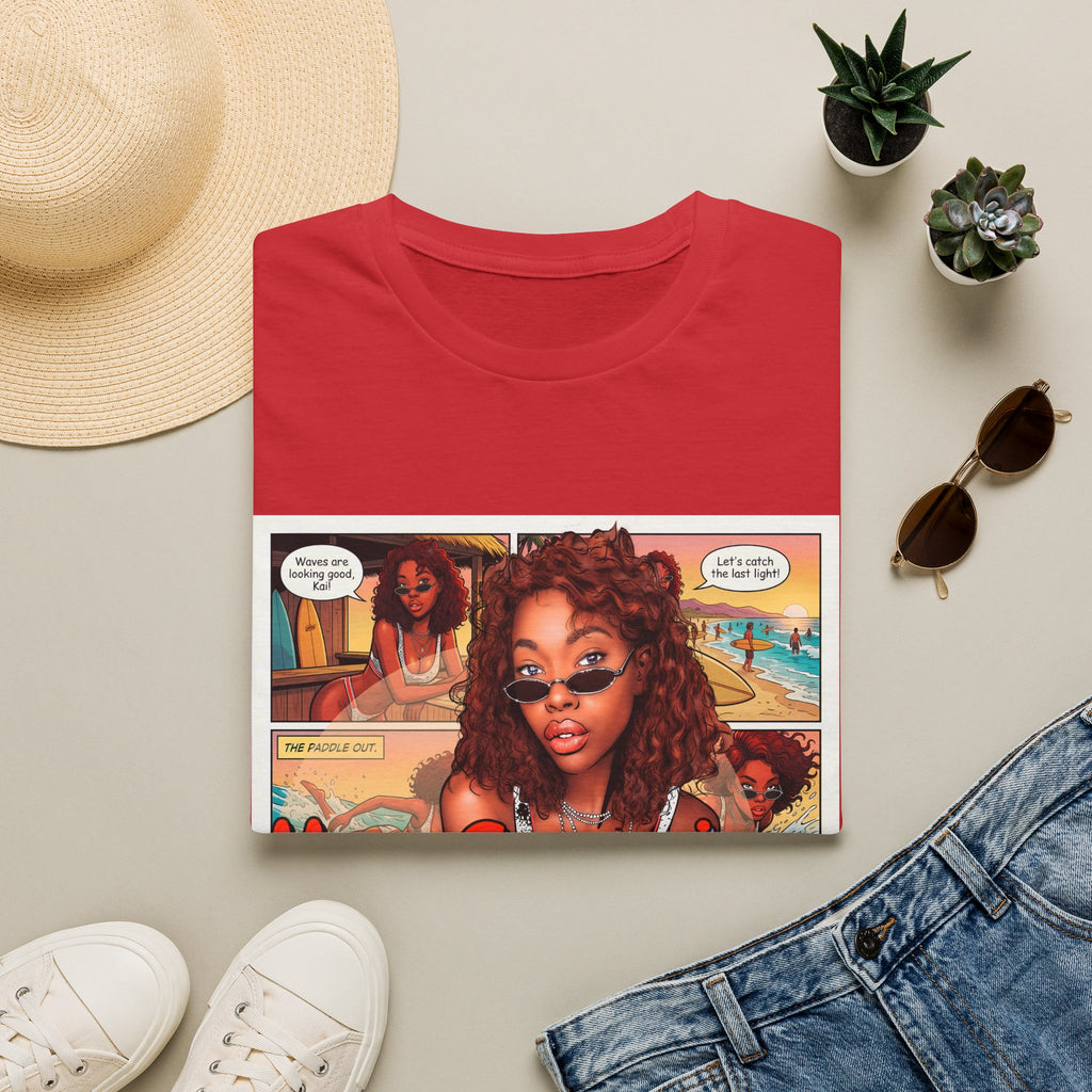 Graphic T-Shirt — "My Sunnies My Rules" Retro Comic Beach Vibe
