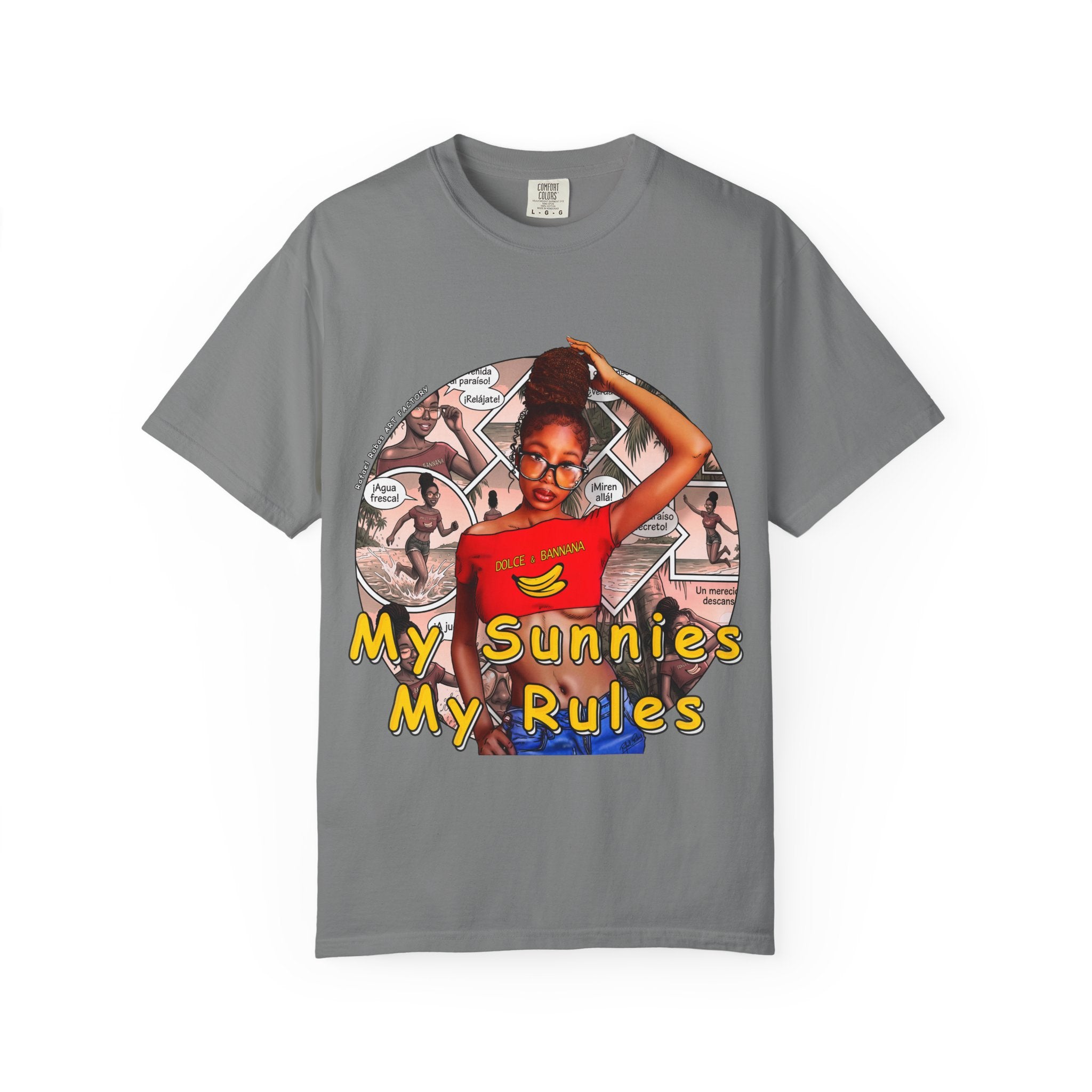 T-Shirt — "My Sunnies My Rules" Graphic Tee
